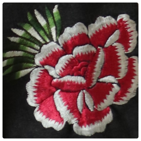 ALICE + Olivia Jane Embroidered and Studded Skinny Jeans - Picture 10 of 11